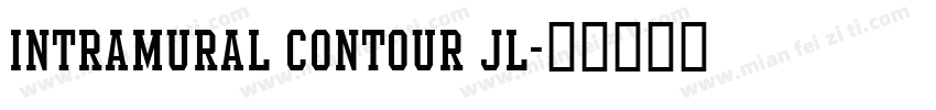 Intramural Contour JL字体转换